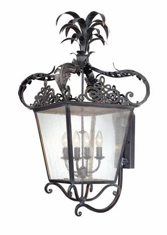 B1056VBZ Troy Lighting Portola 4 Light Wall Lantern in Verona Bronze Finish