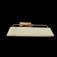 B1106-PBR/SSD Troy Lighting Rowan 2Lt Picture Light with Patina Brass And Soft Sand Finish