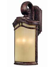 B1173HL Troy Lighting Ritz 3 Light Wall Lantern in Heirloom Finish