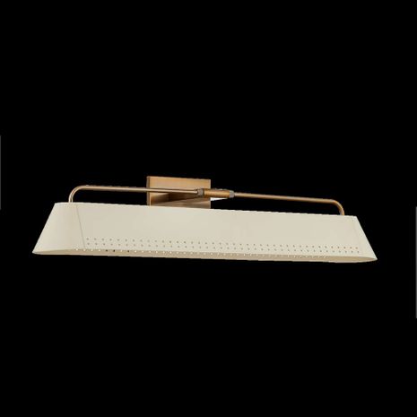 B1206-PBR/SSD Troy Lighting Rowan 2Lt Picture Light with Patina Brass And Soft Sand Finish