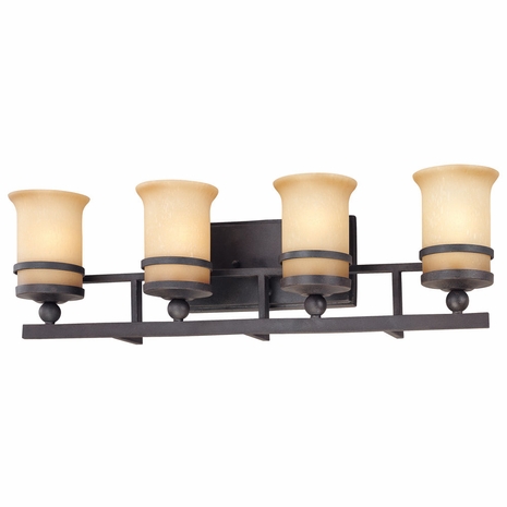 B1224 Troy Lighting Rainier Four Light Bath Light