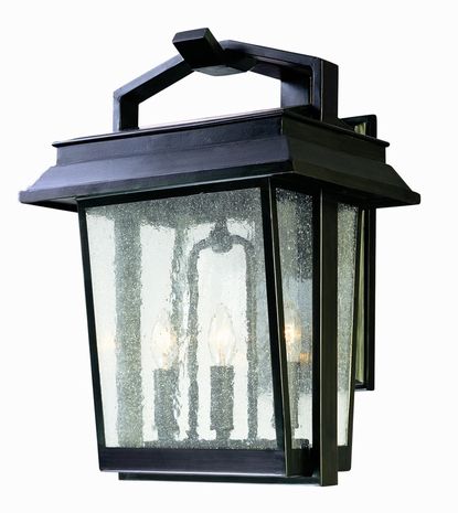 B1243 Troy Lighting Logan Three Light Wall Lantern