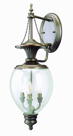 B1252 Troy Lighting Royalton Three Light Wall Light