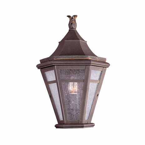 B1278NR Troy Natural Rust Morgan Hill 1Lt Pocket Lantern Medium