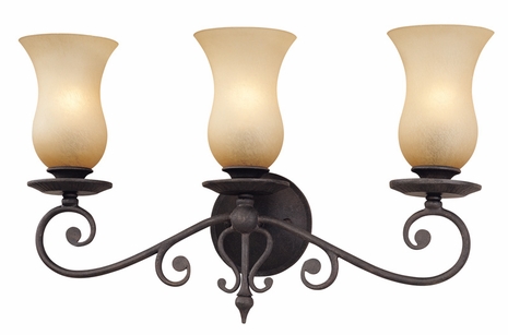 B1303 Troy Lighting Portobello Three Light Bath Light