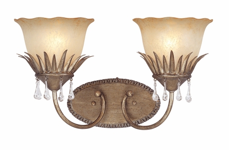 B1342 Troy Lighting St. Barts Two Light Bath Light