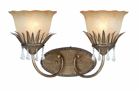 B1342AS Troy Lighting St. Barts Interior 2light Bath