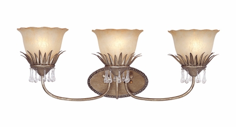 B1343 Troy Lighting St. Barts Three Light Bath Light