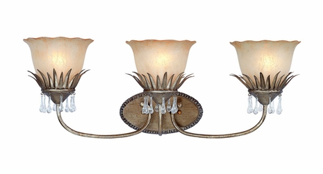 B1343AS Troy Lighting St. Barts Interior 3light Bath