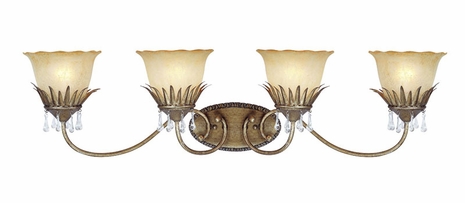 B1344AS Troy Lighting St. Barts Interior 4light Bath