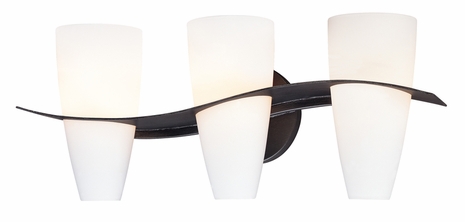 B1363 Troy Lighting Wave Three Light Bath Light