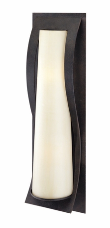 B1372FR Troy Lighting Wave 2 Light Wall Lantern in French Iron Finish