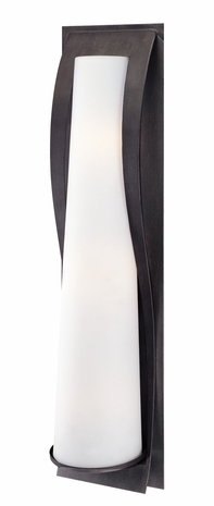 B1373GR Troy Lighting Wave 3 Light Wall Lantern in Graphite Finish