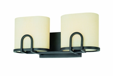 B1812FBZ Troy Lighting Redmond 2 Light Bath in Federal Bronze Finish