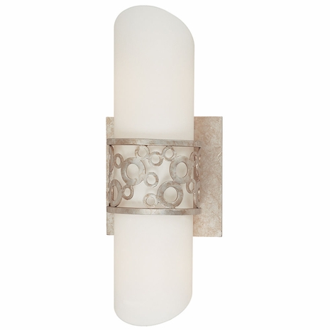 B1904SG Troy Aqua Small Silver Gold 2 Light ADA Wall Sconce