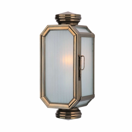 B2001HB Troy Lighting Lexington 1 Light Wall Lantern in Heritage Bronze Finish