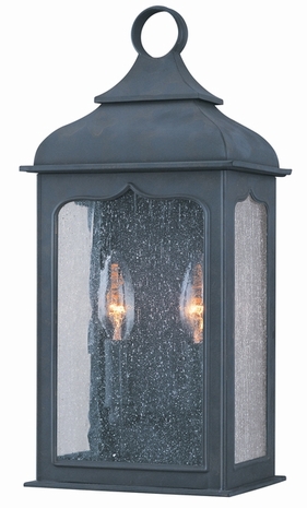B2010-CI-R Troy Lighting Henry Street Two Light Pocket Lantern Clearance Item