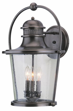 B2033 Troy Lighting Guild Hall Three Light Wall Lantern