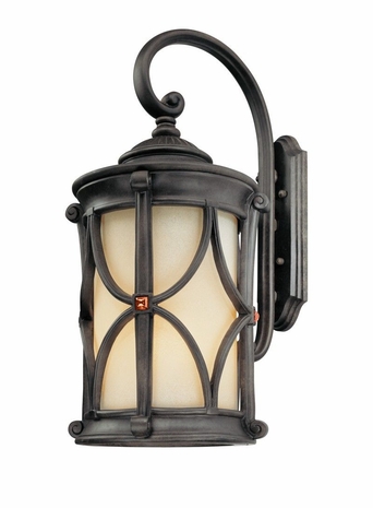 B2074ANB Troy Lighting Woodridge 4 Light Wall Lantern in Ancient Bronze Finish