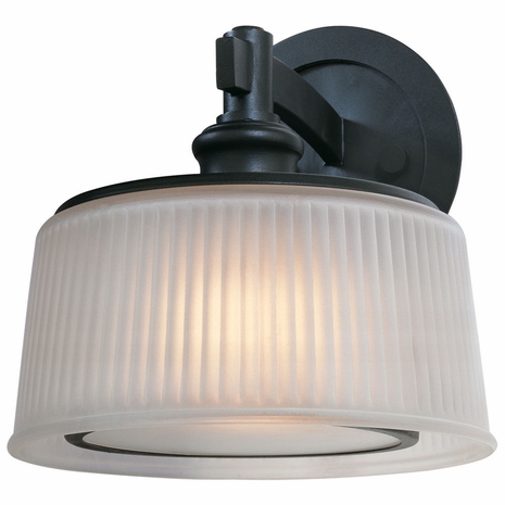 B2231FBK Troy Finley Small Federal Black 1 Light Wall Sconce