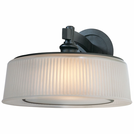 B2232FBK Troy Finley Large Federal Black 1 Light Wall Sconce