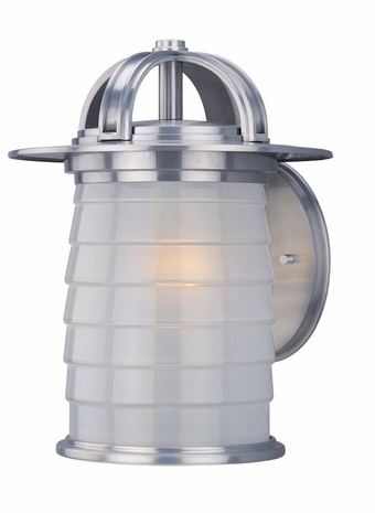 B2252BA Troy Lighting Tiburon 1 Light Wall Medium in Brushed Aluminum Finish