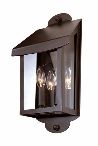 B2292NR Troy Lighting Alpine 2 Light Wall Medium in Natural Rust Finish