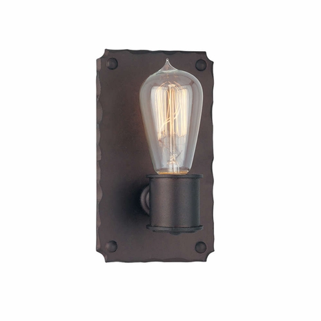 B2501CB Troy Copper Bronze Jackson 1Lt Wall Sconce