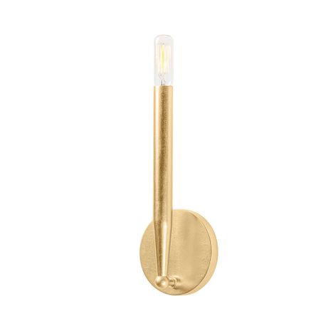 B3013-GL Troy Lighting Levi 1Lt Wall Sconce with Gold Leaf Finish