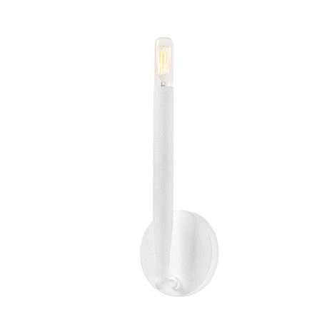 B3013-GSW Troy Lighting Levi 1Lt Wall Sconce with Gesso White Finish