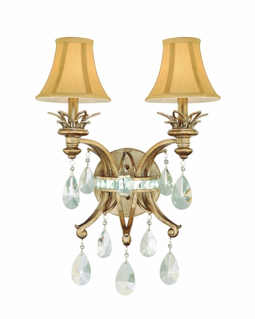 B3052RI Troy Lighting Chloe Interior 2light Wall Sconce