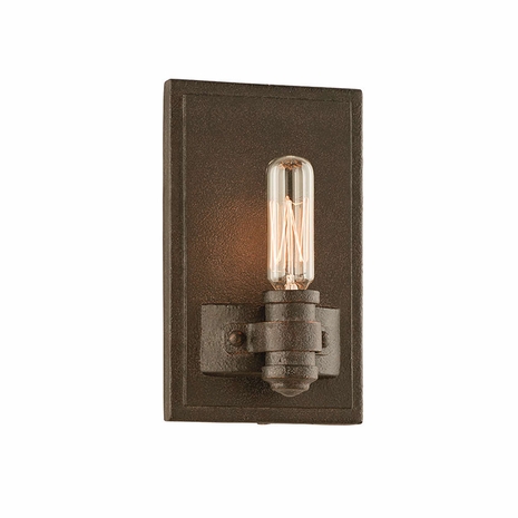 B3121 Troy Shipyard Bronze Pike Place 1Lt Wall Sconce