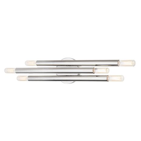 B3226-PN Troy Lighting Orland Bath and Vanity 6 Lt with Polished Nickel Finish