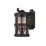 B3312-APW Troy Lighting Barbosa 3Lt Exterior Wall Sconce with Aged Pewter Finish