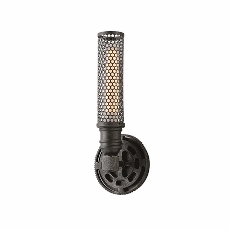 B3831-APW Troy Lighting Atlas 1Lt Wall Sconce with Aged Pewter Finish