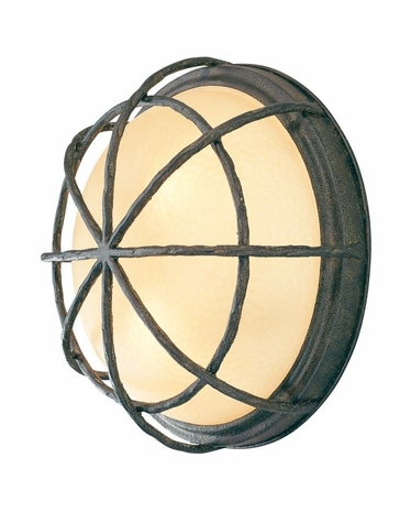 B4052HB Troy Lighting Gig Harbor 1 Light Wall Sconce in Harbor Bronze Finish