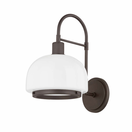 B4115-BRZ Troy Lighting Bradbury 1Lt Wall Sconce with Bronze Finish