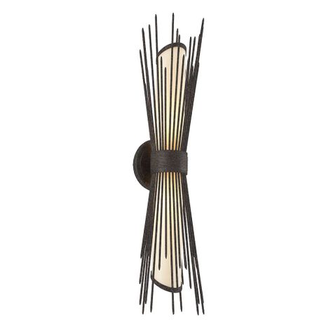 B4273-FRN Troy Lighting Blink 2Lt Exterior Wall Sconce with French Iron Finish