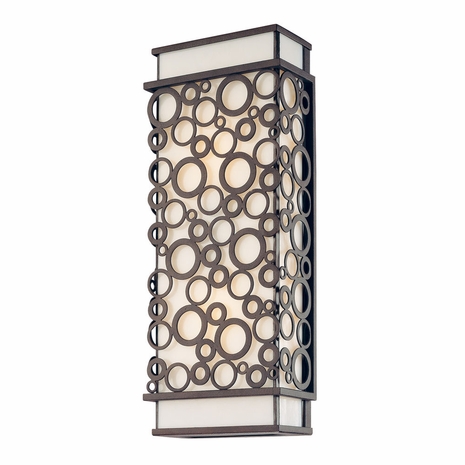 B5012FI Troy Exterior Aqua French Iron Medium 2 Light Wall Lantern