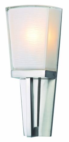 B5041BSS Troy Lighting Tao 1 Light Wall Lantern in Brushed Stainless Finish