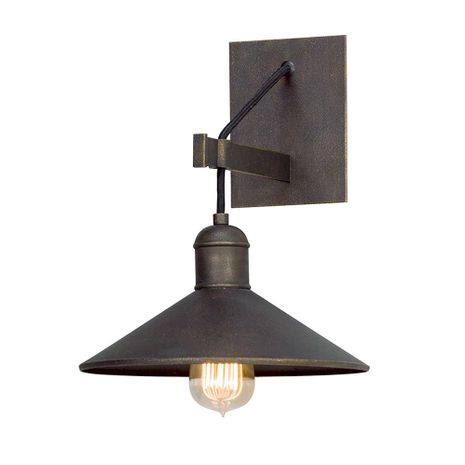 B5421-VBZ Troy Lighting Mccoy 1Lt Wall Sconce with Vintage Bronze Finish