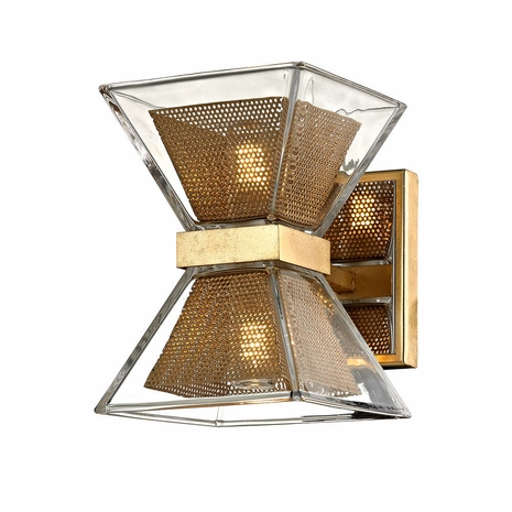 B5801-GL Troy Lighting Expression Bath and Vanity 2 Lt with Gold Leaf Finish