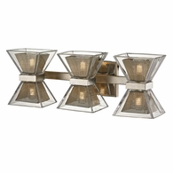 B5813-SL Troy Lighting Expression Bath and Vanity 6 Lt with Silver Leaf Finish