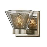 B5831 Troy Lighting Wink Bath and Vanity 1 Lt with Silver Leaf Finish
