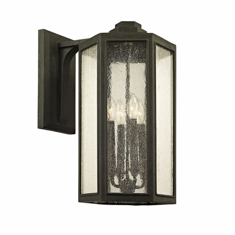B6413 Troy Vintage Bronze Hancock 4Lt Wall