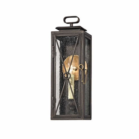 B6441-VBZ Troy Lighting Randolph 1Lt Exterior Wall Sconce with Vintage Bronze Finish