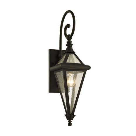 B6471-VBZ Troy Lighting Geneva 1Lt Exterior Wall Sconce with Vintage Bronze Finish