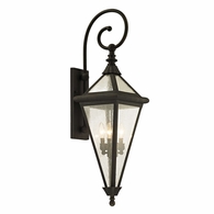 B6473-VBZ Troy Lighting Geneva 4Lt Exterior Wall Sconce with Vintage Bronze Finish