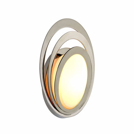 B6501 Troy Polished Stainless Stratus 1Lt Wall