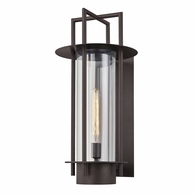 B6813 Troy Lighting Carroll Park 1Lt Wall Sconce with Bronze Finish